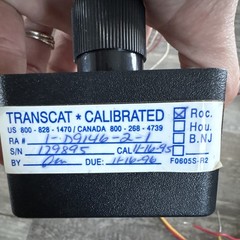 Altek Indust Corp / Transcat 4669T Thermocouple Calibrator. Unsure if works