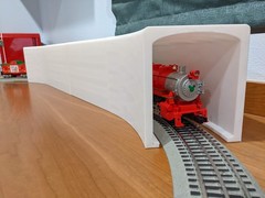 Tunnel for O Scale Train (O-36, 30 Degrees) O-36, 30 degrees