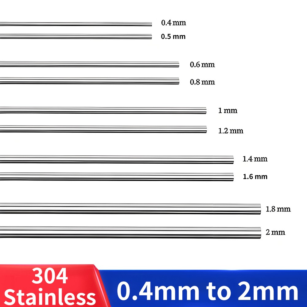 High Tensile Spring Steel Wire & Rods Diameter 0.4mm to 2mm 304 Stainless Steel
