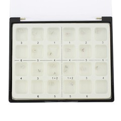Orthodontic Ceramic Brackets w/Metal Slot 022 018 Roth MBT 3 Hook Braces Clarity