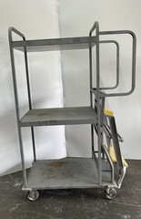 NATIONAL 3 STEP PICKING/ STOCKING CART MODEL # 800873