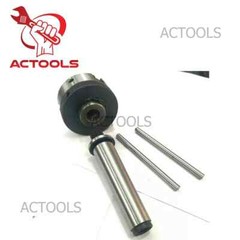 3 Jaw Self Centering Chuck 65mm With 2MT Shank Arbor High Quality Free Shipping