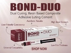 Resin Cement 11gm Syringe Pyrax Dental DUAL BOND DUAL CURE RESIN Strong Bonding