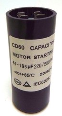 161-193 uF MFD 220 250 V 220-250V VAC Motor Start Capacitor Round 36x86mm CD60