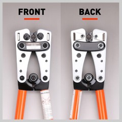 Cable Lug Crimper Tool 6-50mm² Wire Crimping Pliers Cutter 10,8,6,4,2,1/0 AWG