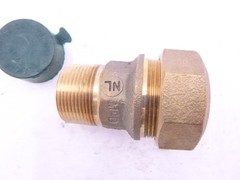 AY McDonald 5130-198 1-1/4″ CTS x 1-1/4″ MNPT Brass Adapter Lead Free