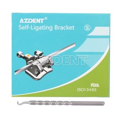 Dental Orthodontic Self Ligating Brackets Active Passive Roth MBT 022 Hooks 345