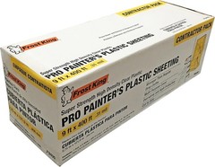 9′ x 400′ High Density Plastic Sheeting – Secure Overspray & Damage Protection