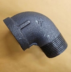 1-1/4″ 90 Degree Street Elbow CL 150 Black Malleable-ANVIL-100% MADE IN USA