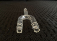 Kimble Kimax Glass “Y” Shaped Hose Connecting Tube, 4 3/4″ H x 1 1/2″ W, 12mm OD