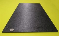 Black ABS Sheet 1/4″ (.236″) X 12″ X 24″ Haircell Textured One Side