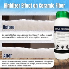 Rigidizer for Ceramic Fiber Coating – 2300F Rated – 16 Oz Rigidizer