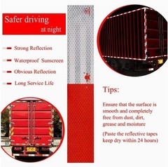 2 Inch x 100 Feet DOT-C2 Reflective Tape – Waterproof For Trailers, Cars, Trucks