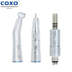 US COXO Dental Inner Water Spray Low Speed Contra Angle Air Motor M4 B2 Kit