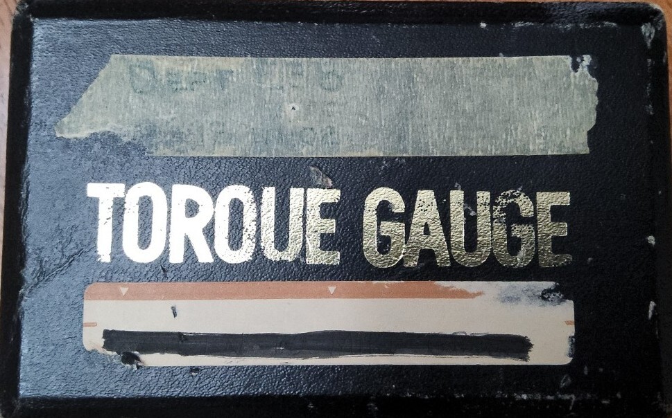 Tohnichi Torque Gauge 18 In-oz Made In Japan