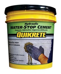 Quikrete 1126-20 Concrete Grey Hydraulic Water-Stop Cement 20 lbs.