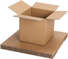 Reliable Small Shipping Boxes – Eco-Friendly Kraft, 5x5x5 Inches, 6 Count