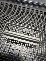 AESCULAP FK881R Stainless Steel Sterilization Basket w/ Lid Instrument Tray