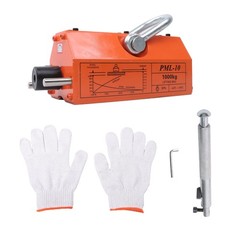 2200Lbs/1000kg Magnetic Lifter Lifting Magnet Neodymium Hoist 2 Safety Factor