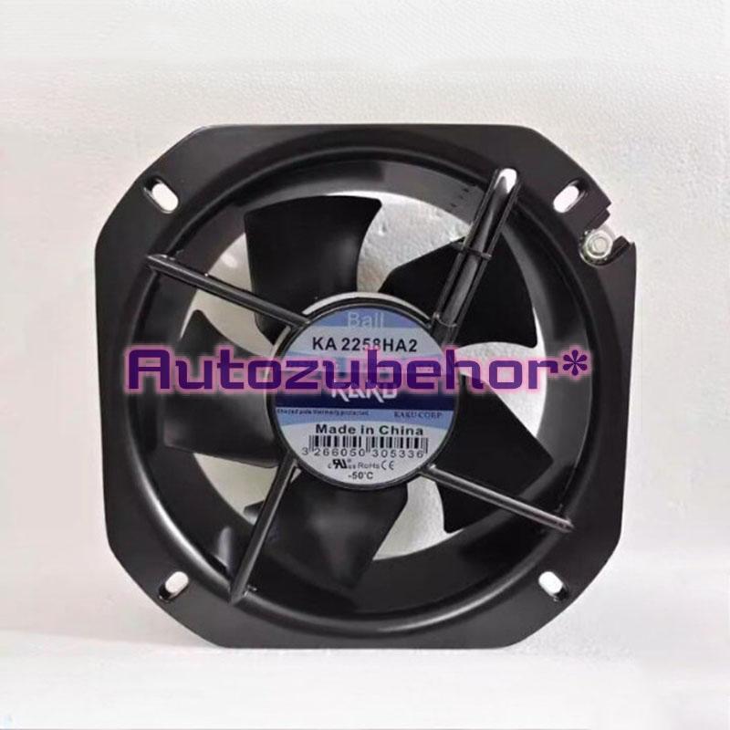 1pc New KA2258HA2 Axial Flow Fan 22580 AC220-240V 50/60Hz 0.3/0.26A 22.5CM