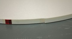 3M 4466 Double Sided/Coated Foam Tape 52349, 1/4″ x 36 yds x 1/16″, White, 4466W