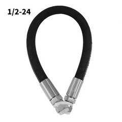 1/2″ x 4,000 PSI (3/4-16) Hydraulic Hose Assembly with Female JIC37° Swivels