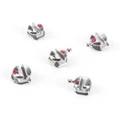 AZDENT Dental Orthodontic Metal Brackets Braces ROTH/MBT 0.022 Hook 345 CE FDA
