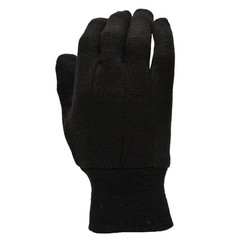 12-Pairs Xlarge Brown Jersey Gloves, Soft Cotton Work Gloves, Multi-Purpose