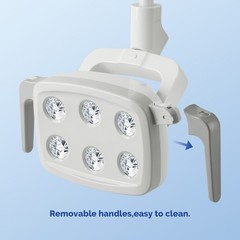 9W Dental 6 LED Lamp Oral Light Ra90 Lamp For Unit Chair