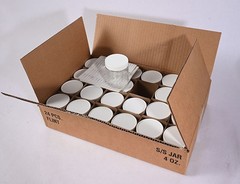 PGP (Piramal) Glass 4 Oz Jar – 24 pieces with plastic cover