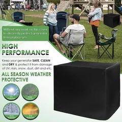 Waterproof Outdoor Power Equipment Generator Cover Heavy Duty- Oxford Fabric