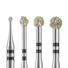 Dental Degranulation Burs Kit Osseous Debridement Soft Tissue Removal Diamond