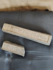 D. Staplin NICKELITE Babbitt Bar Ingots 4 Pounds 11 Ounces – 4 lb. 11 oz.