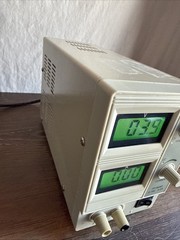 Tekpower TP1803D Lab Grade Variable Linear DC Power Supply, 0-18V @ 0-3A PC