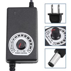 AC To DC Adapter 3‑12V 2A Power Supply Motor Speed Controller 110‑240V ONS