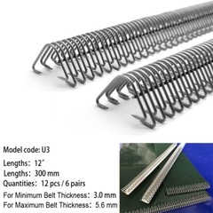 For 1.6-2.8mm Belt Wire Hook Fastener belt hook lacing baler repair fasteners