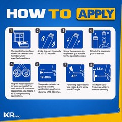 Spray Foam Insulation Kit(6PK Kit) Expanding Foam Sealant, Spray Insulation Foam