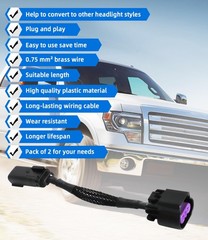 Alpha Rider Hid To Led Headlight Conversion Wiring Kit Headlight Adapter