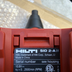 HILTI SID 2-A IMPACT DRILL DRIVER SET, NEW, FREE CHUCK, BITS, FAST SHIP