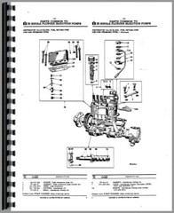 International B C Injection Pump Parts Manual Catalog