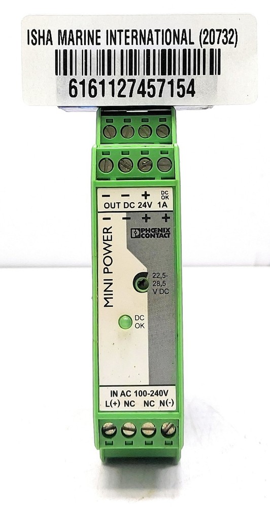 PHOENIX CONTACT MINI-PS-100-240AC/24DC/1 Power Supply Unit