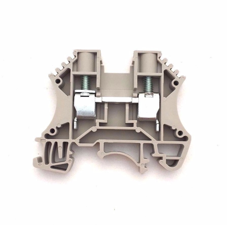 DIN Rail Terminal Blocks 12 Quantity DK6 Dinkle 8 AWG Gauge 45A 600V UL