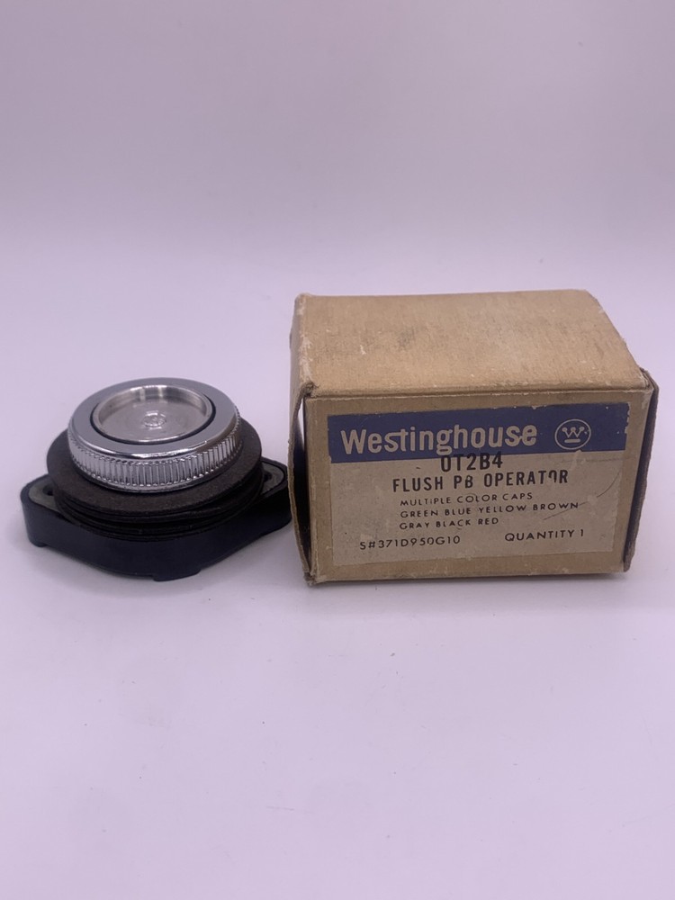 Westinghouse OT2B4 Flush Pushbutton Operator, NO COLOR CAPS