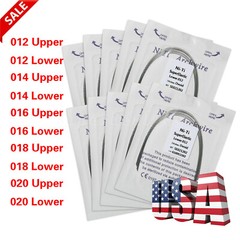 1-200 Packs dental orthodontic super elastic niti round arch wire Upper/Lower MX