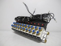 Lot of 10 AirTAC 4V210-08 Valve Solenoid Manifold Body 0.15 0.8 MPa 4V21008 24 V
