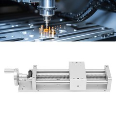 Manual Sliding TableX/Y/Z Axis Linear Rail Stage CNC SFU1605 L=200mm Strokes New