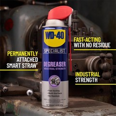 WD-40 Specialist Degreaser with Smart Straw, Heavy-Duty 15 Fl Oz (Pack of 1)