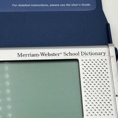 Franklin Speaking Merriam Webster’s Dictionary SSD-256 Tested Working
