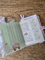 Junk Journal, Silly Goose mindfulness Gratitute 40 Embellished Pages. 4.5×5