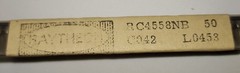 ( 50 PIECES) RAYTHEON RC4558N / RC4558N (BRAND NEW)
